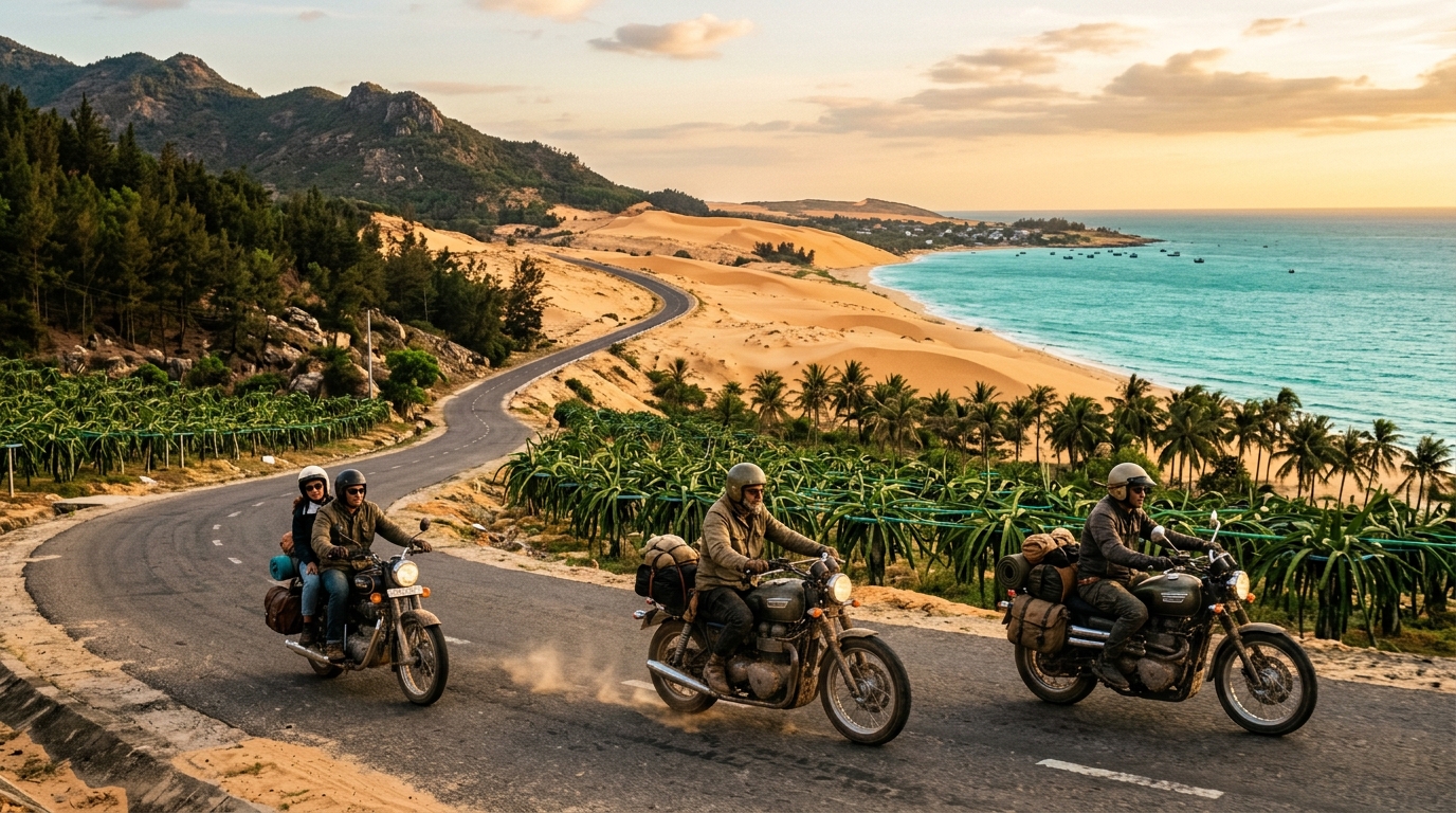 Đà Lạt to Mũi Né: 2-Day Waterfalls, Countryside Trails & Sand Dunes Getaway