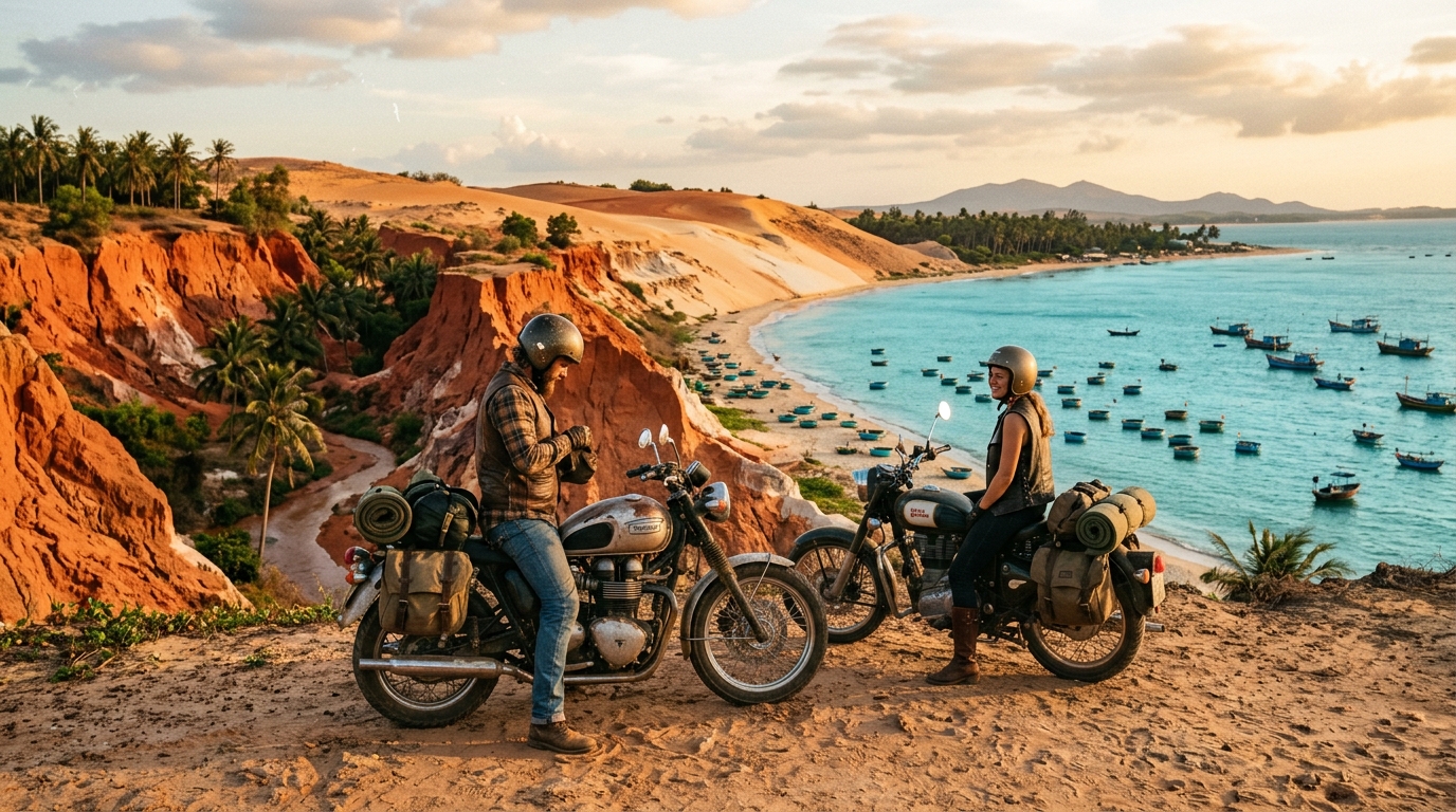 Saigon to Mũi Né via Đà Lạt: 5-Day Tunnels, Tea Highlands, Waterfalls & Desert Coast Odyssey