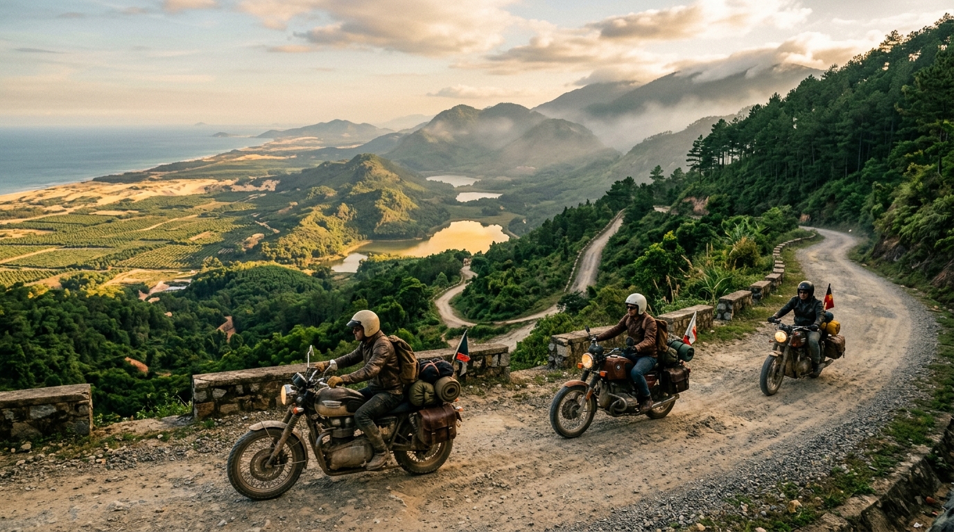 Saigon to Đà Lạt via Mũi Né: 5-Day Tunnels, Coastal Dunes & Alpine Pass Expedition